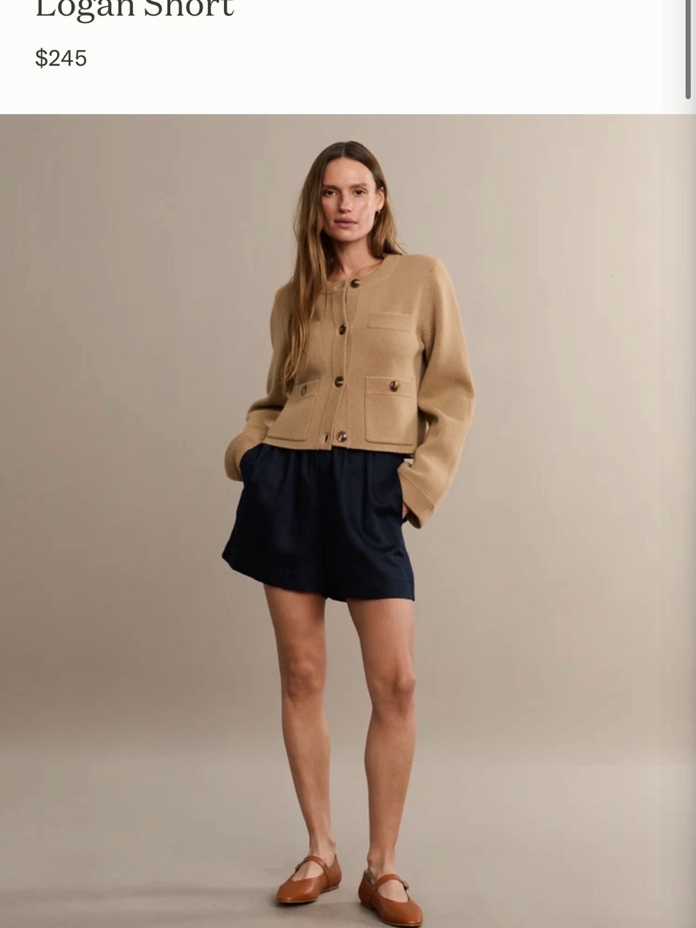 Jenni Kayne Logan Short - Navy